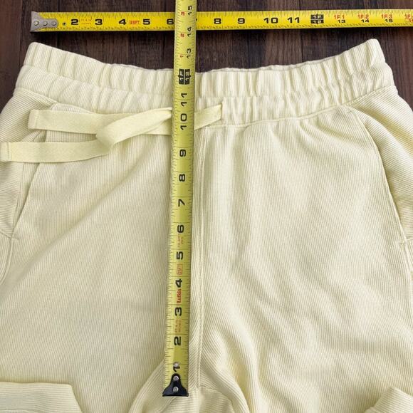 All in Motion Cozy Rib Straight Pant Crop High Rise Drawstring Waist Size Medium - Picture 11 of 16